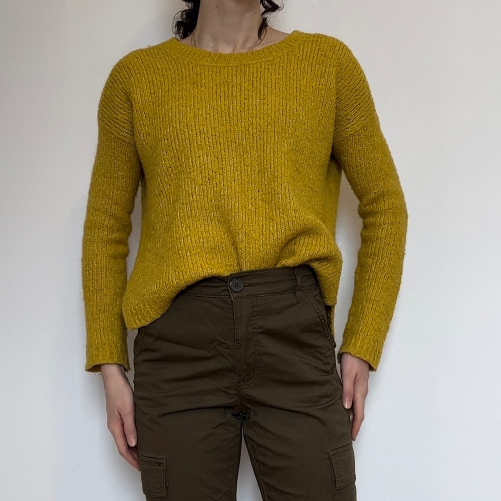Mustard cozy sweater